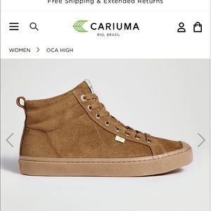 Barely worn Cariuma Suede Sneakers in Tan 8.5